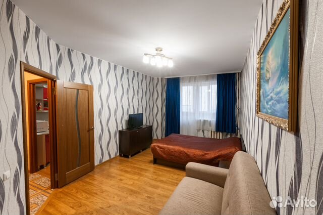 

1-к. квартира, 40 м², 2 кровати