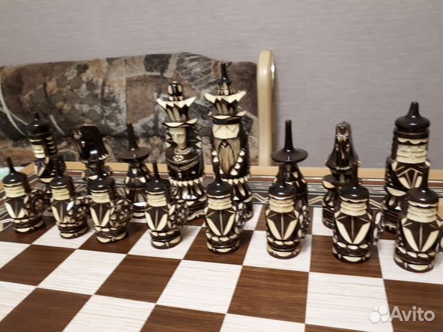 Шахматы+нарды+шашки, резные-ручная работа-шпон