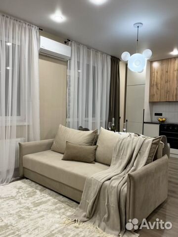 

1-к. квартира, 38 м², 2 кровати