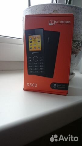 Телефон мобильный Micromax X502 Телефон мобильный Micromax X502