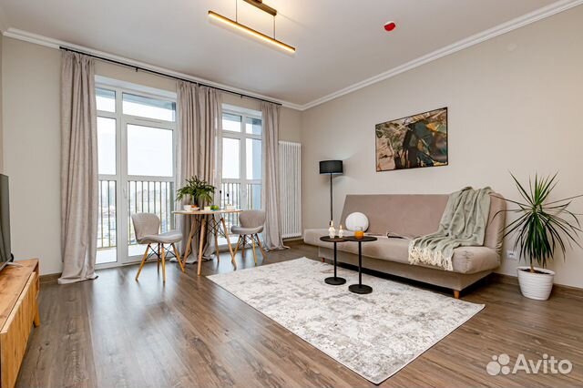 

1-к. квартира, 47 м², 2 кровати