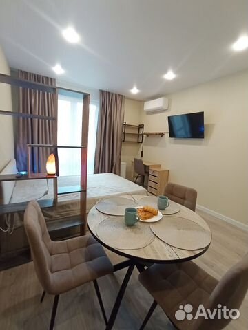 

Квартира-студия, 28 м², 1 кровать