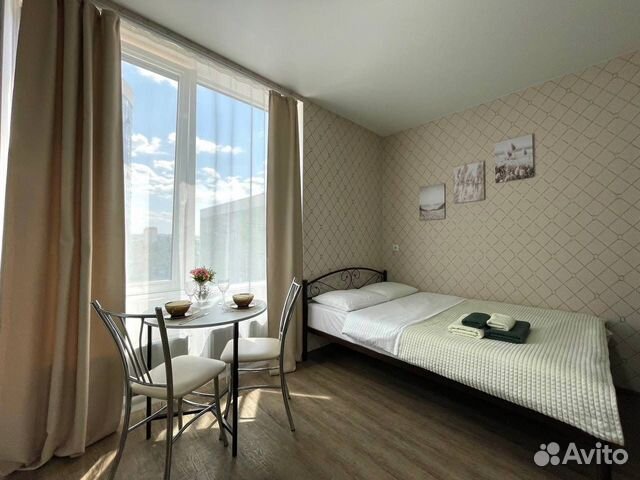 

Квартира-студия, 28 м², 1 кровать