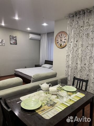 

Квартира-студия, 42 м², 2 кровати