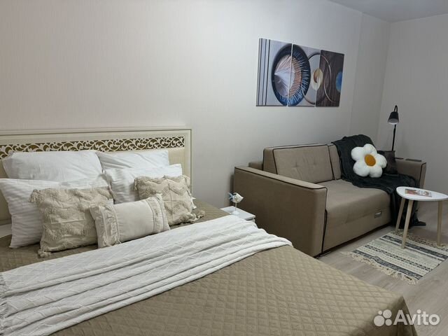 

1-к. квартира, 42 м², 2 кровати