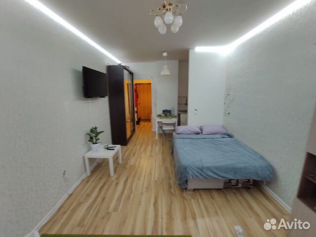 

Квартира-студия, 28 м², 2 кровати
