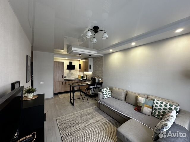 

1-к. квартира, 46 м², 2 кровати