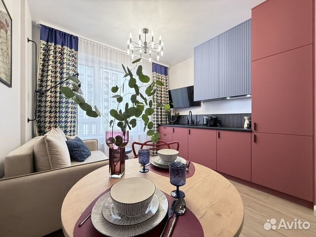 

1-к. квартира, 36 м², 2 кровати