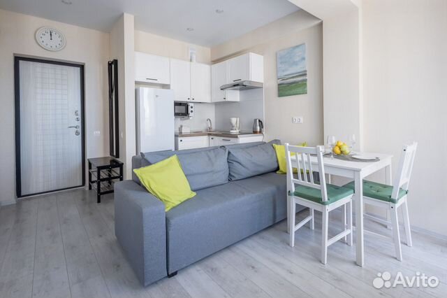

Квартира-студия, 30 м², 2 кровати