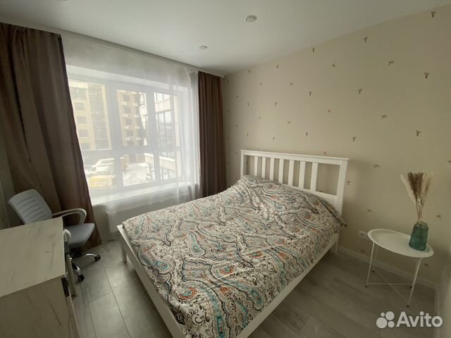 

1-к. квартира, 40 м², 2 кровати