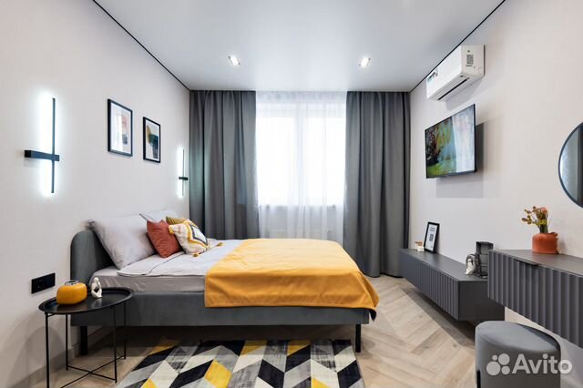 

1-к. квартира, 45 м², 2 кровати