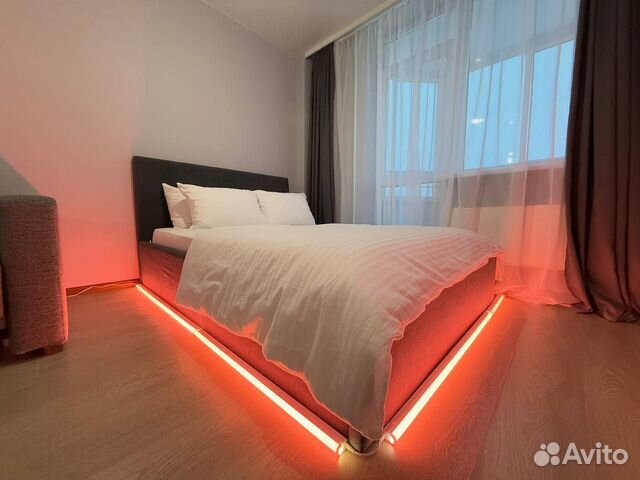 

1-к. квартира, 43 м², 2 кровати
