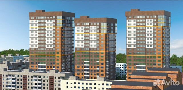 3-к квартира, 92 м², 23/24 эт.