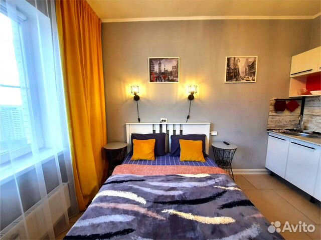 

Квартира-студия, 19 м², 1 кровать