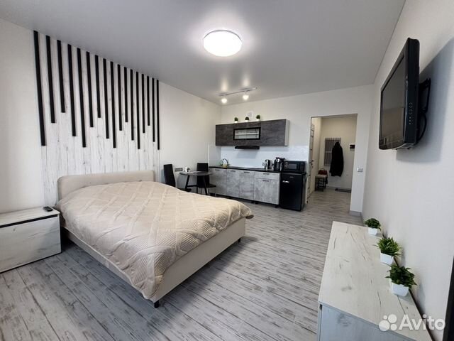 

Квартира-студия, 27 м², 1 кровать