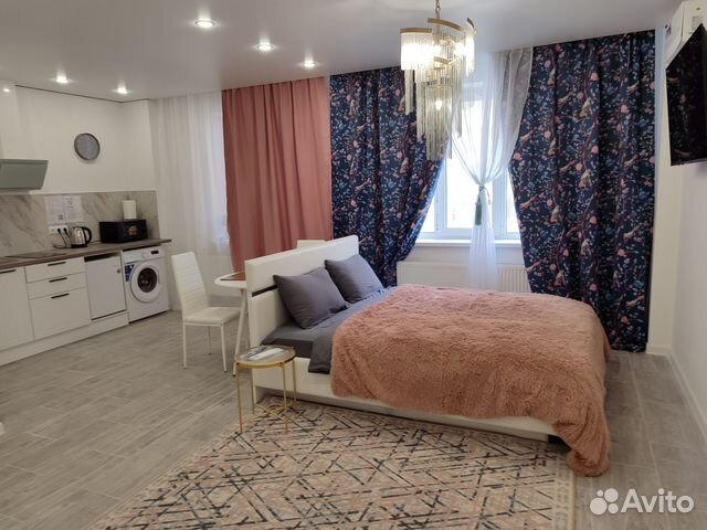 

Квартира-студия, 37 м², 1 кровать