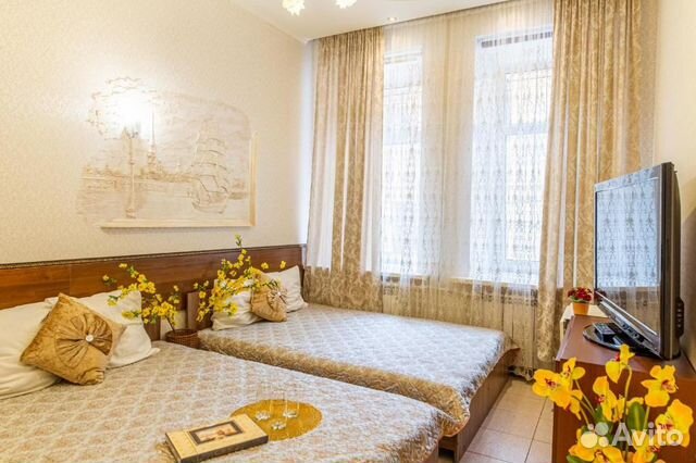 

Квартира-студия, 30 м², 2 кровати