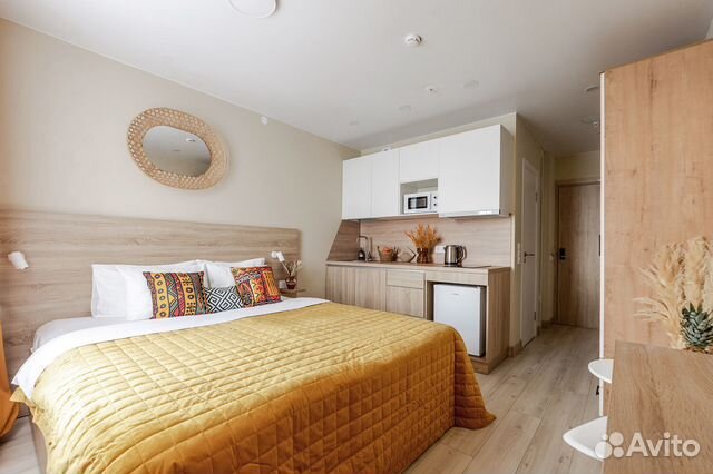 

Квартира-студия, 22 м², 1 кровать