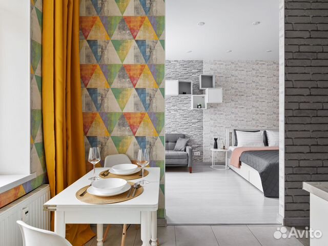 

1-к. квартира, 32 м², 2 кровати