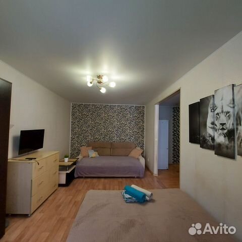 

1-к. квартира, 32 м², 2 кровати