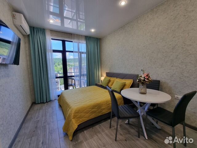

Квартира-студия, 25 м², 2 кровати