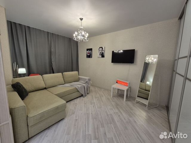 

1-к. квартира, 55 м², 2 кровати