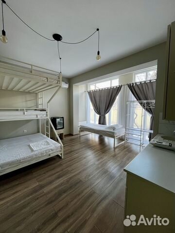 

Квартира-студия, 60 м², 6 кроватей