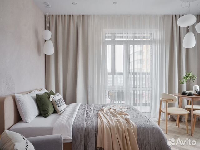 

Квартира-студия, 31 м², 2 кровати