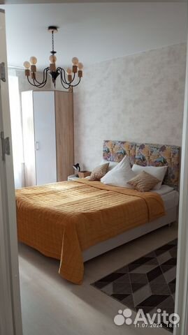 

1-к. квартира, 37 м², 2 кровати