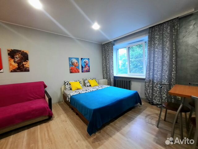 

Квартира-студия, 32 м², 2 кровати