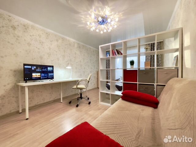 

1-к. квартира, 45 м², 2 кровати
