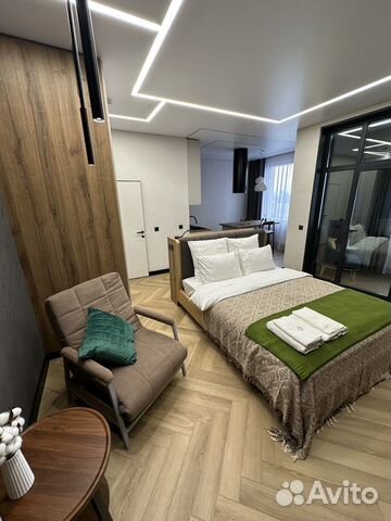 

Квартира-студия, 40 м², 2 кровати