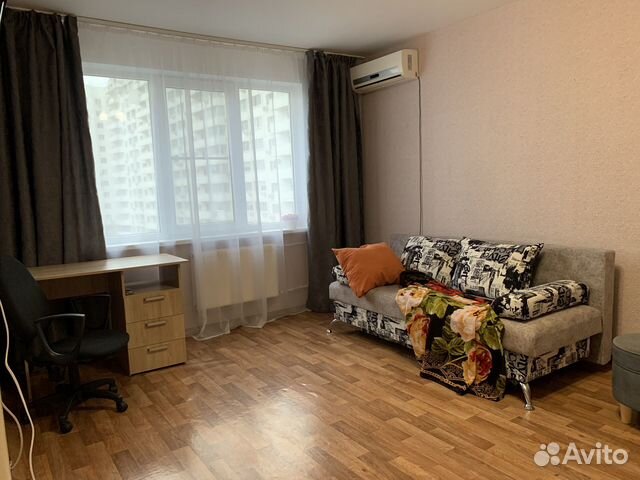 

1-к. квартира, 38 м², 2 кровати