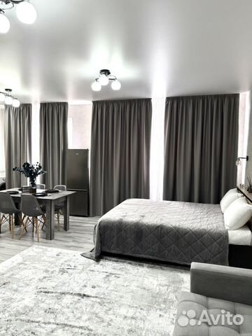 

Квартира-студия, 47 м², 2 кровати