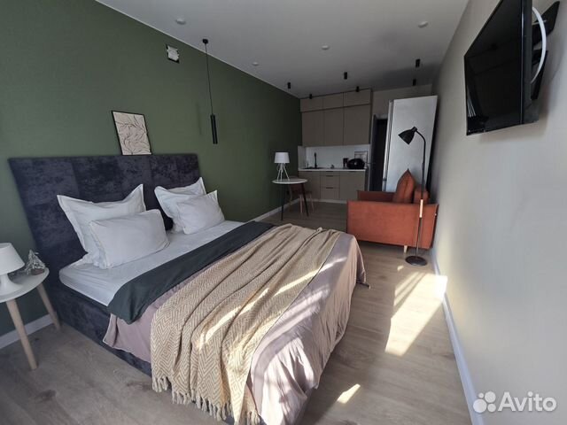 

Квартира-студия, 31 м², 1 кровать