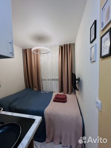 

Квартира-студия, 10 м², 1 кровать