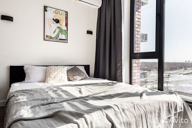 

Квартира-студия, 30 м², 3 кровати