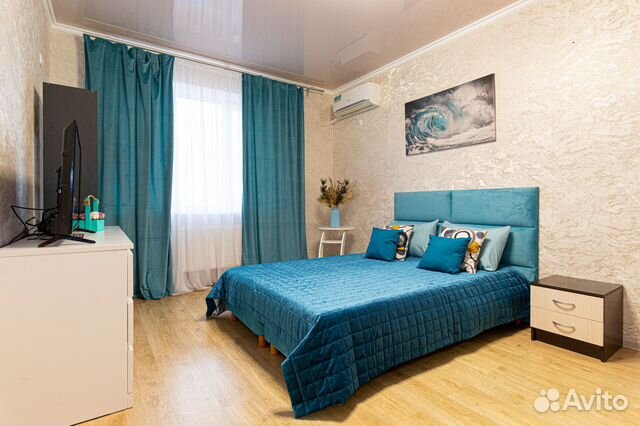 

1-к. квартира, 45 м², 2 кровати