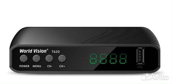 Цифровая тв приставка WV T62D (DVB-T/T2/C)