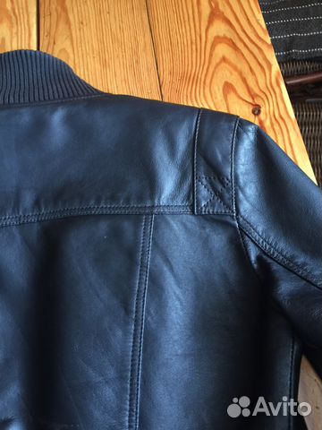 Куртка кожаная