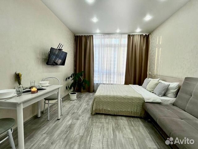 

Квартира-студия, 24,4 м², 2 кровати