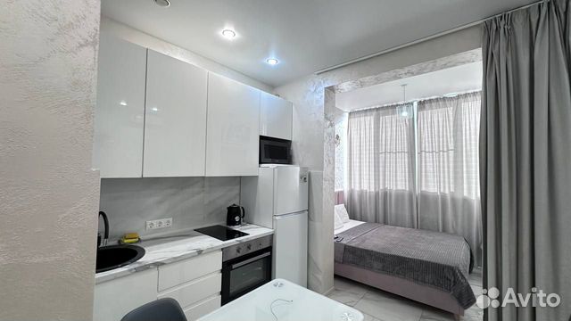 

Квартира-студия, 28 м², 2 кровати