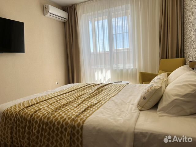 

1-к. квартира, 42 м², 2 кровати