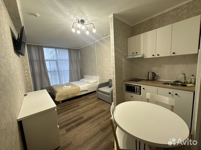 

Квартира-студия, 30 м², 1 кровать