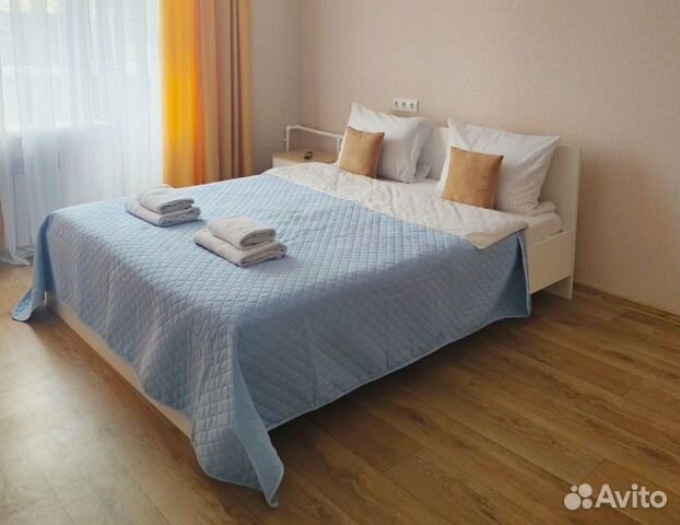 

1-к. квартира, 34 м², 2 кровати