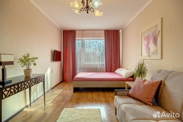 

1-к. квартира, 30 м², 2 кровати