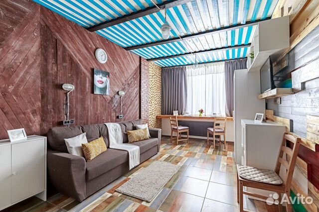 

Квартира-студия, 25 м², 2 кровати