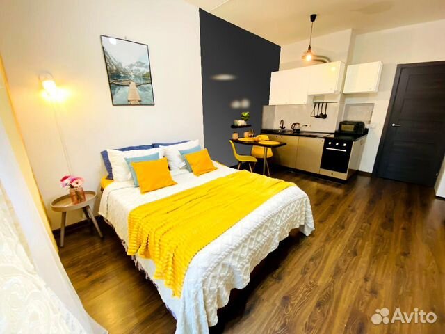 

Квартира-студия, 25 м², 2 кровати