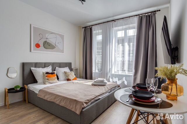 

Квартира-студия, 21 м², 1 кровать