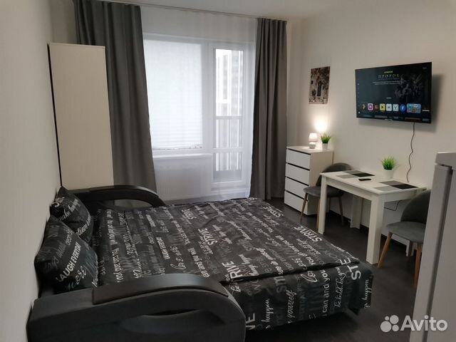 

Квартира-студия, 27 м², 1 кровать